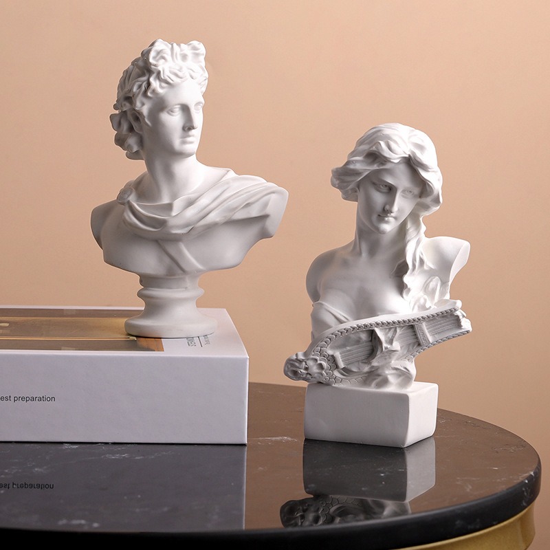Nordic Greek Character Statue  - Resin Art Studio recension och pris