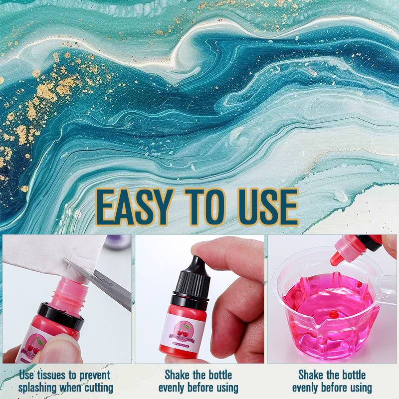 Epoxy Resin Color Pigment 24 V - Uv Resin Clear Hard recension och pris
