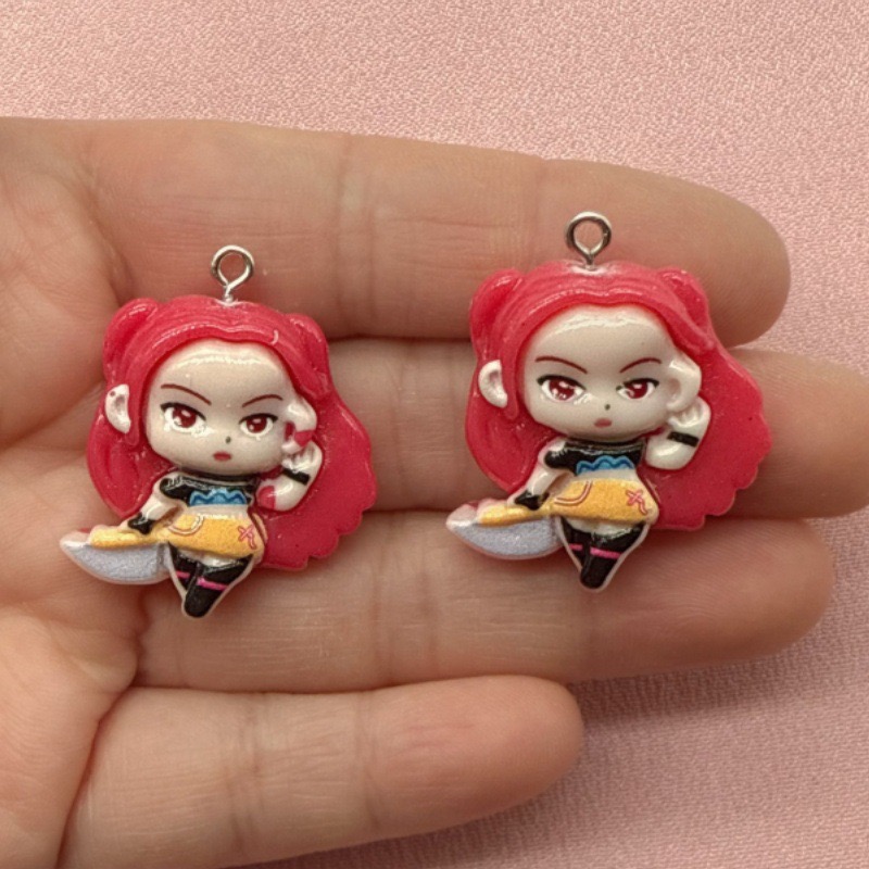 10pcs resin cartoon pendant, D - Resin Art Gift Ideas recension och pris