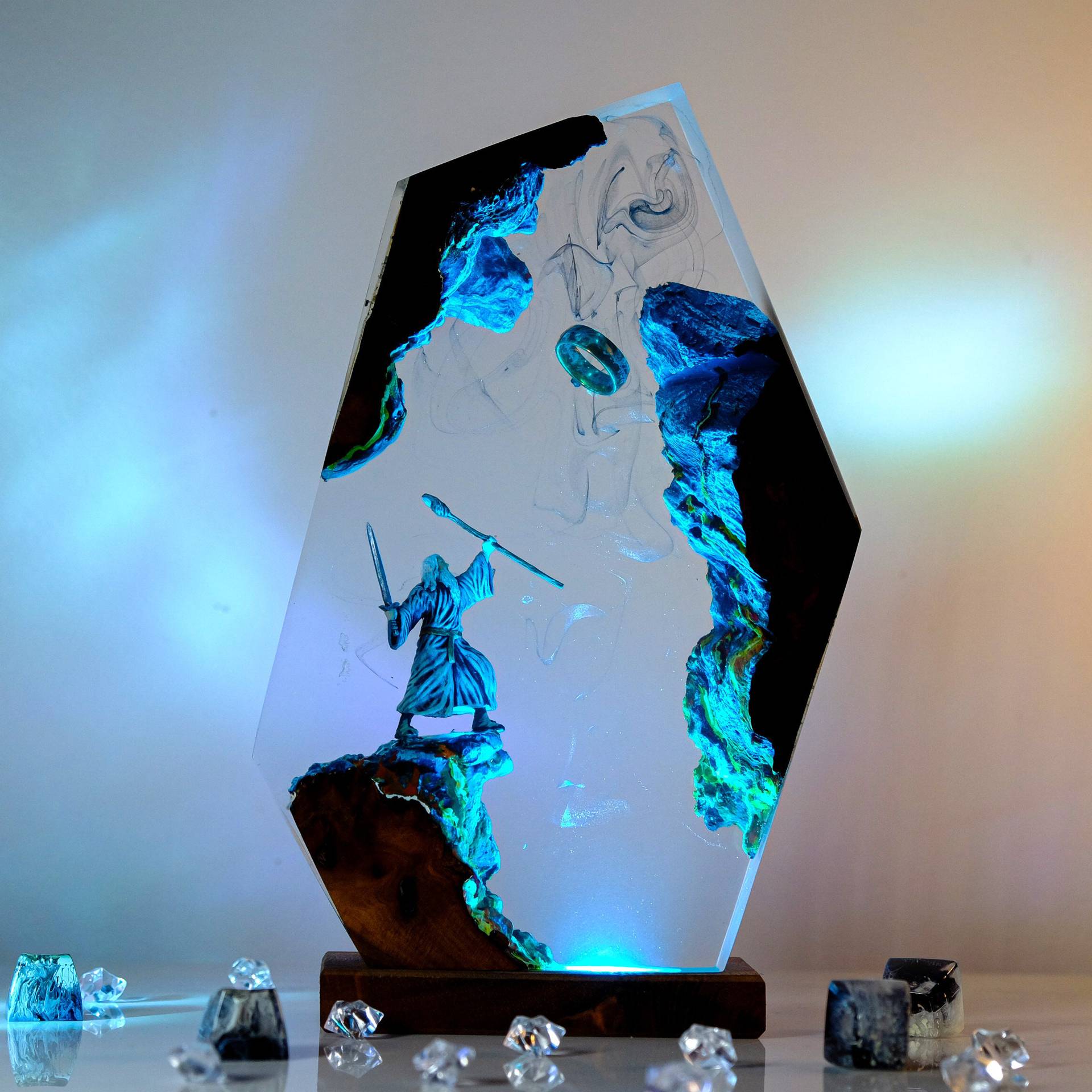 Movie Scence Figure Table Resi - Resin Artist recension och pris