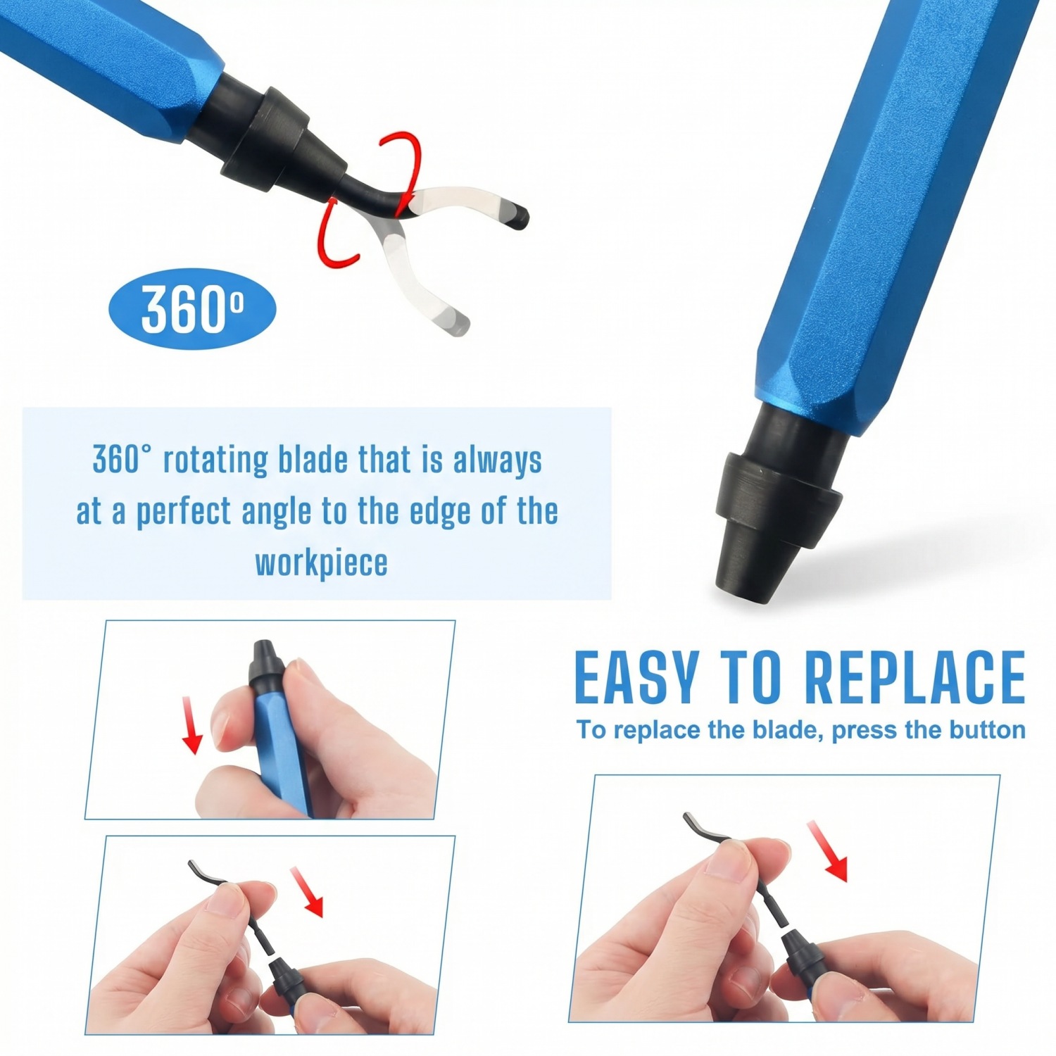 Deburring Tool Kit with 6Pcs N - Resin Art Youtube recension och pris